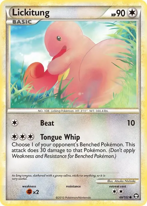 Lickitung - Reverse Holo