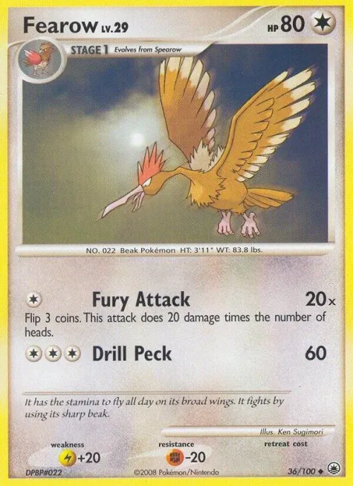 Fearow - Reverse Holo