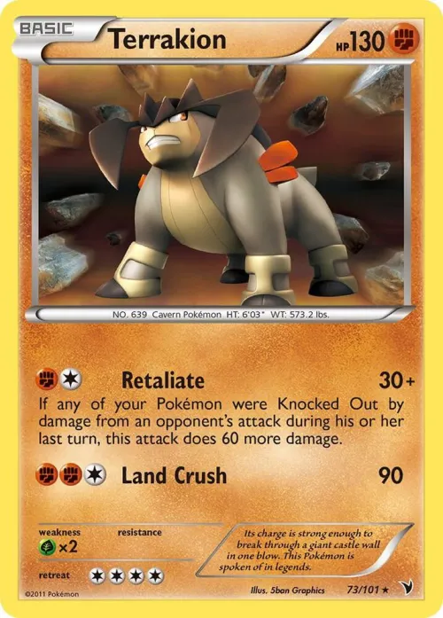 Terrakion - Holo