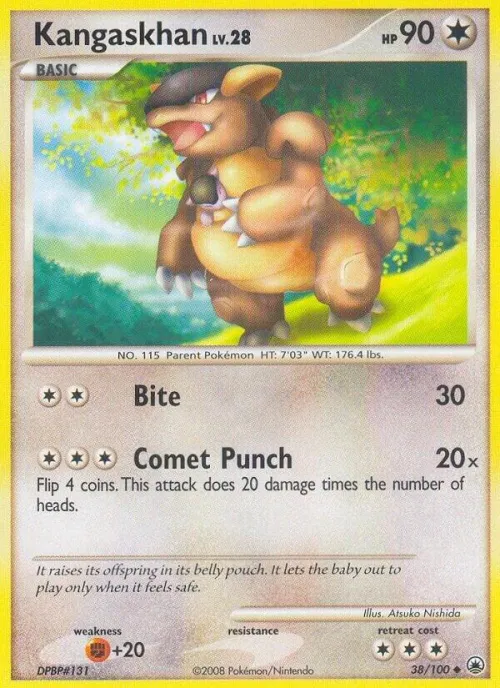 Kangaskhan - Reverse Holo