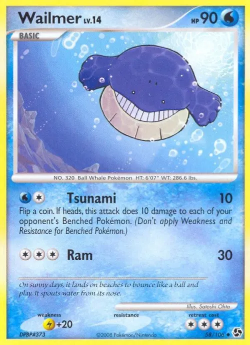 Wailmer - Reverse Holo