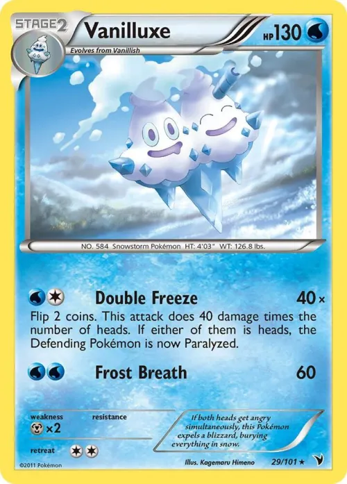 Vanilluxe - Reverse Holo