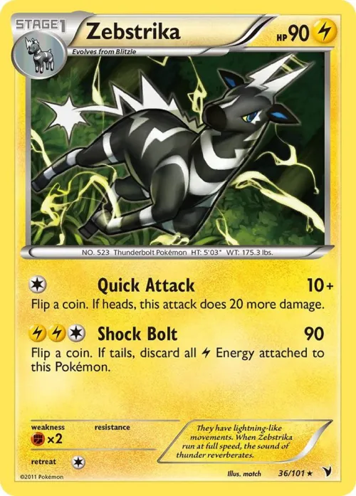 Zebstrika - Reverse Holo