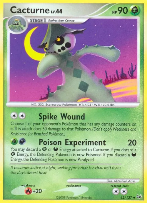 Cacturne - Reverse Holo