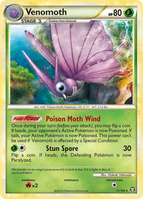 Venomoth - Holo