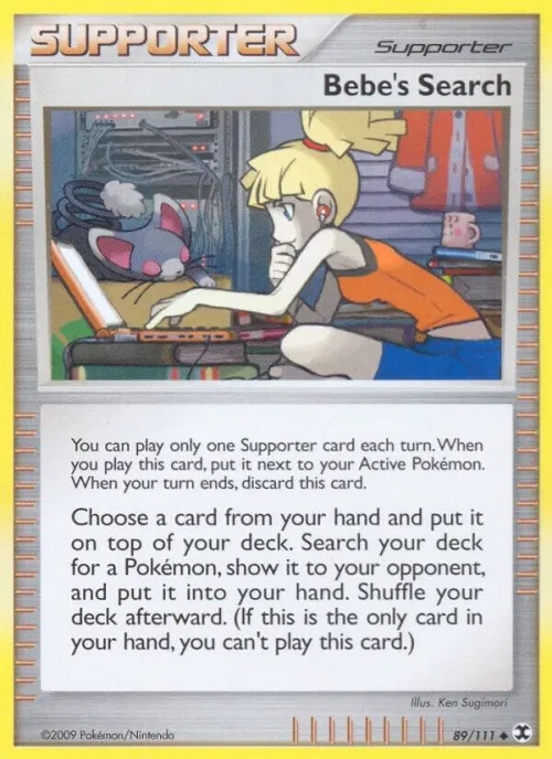 Bebe's Search - Reverse Holo