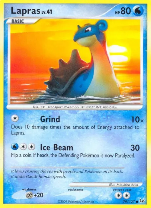 Lapras - Reverse Holo