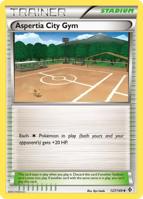 Aspertia City Gym - Reverse Holo