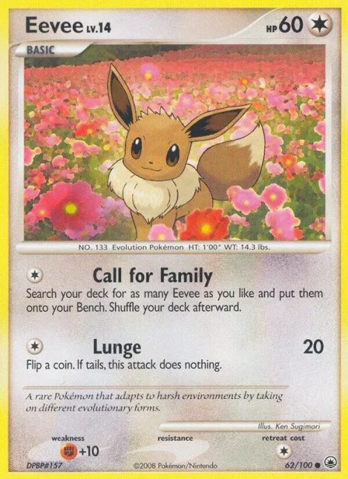 Eevee (62) - Reverse Holo