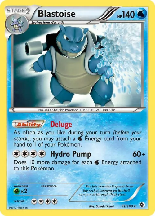 Blastoise - Reverse Holo