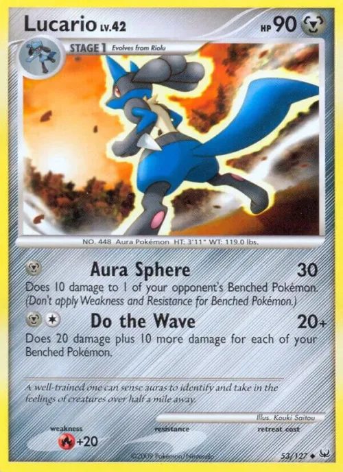 Lucario - Reverse Holo