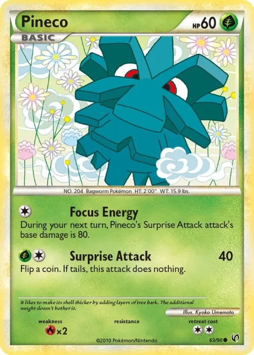 Pineco (63) - Reverse Holo