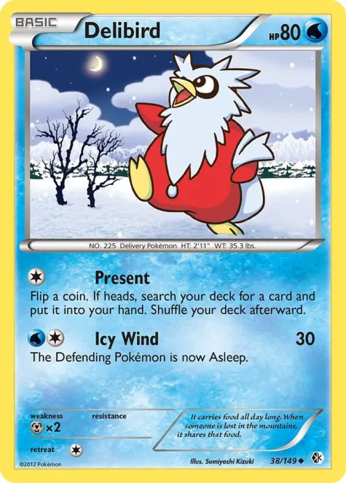 Delibird - Reverse Holo