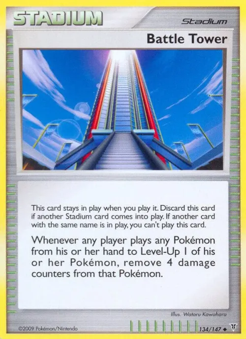 Battle Tower - Reverse Holo