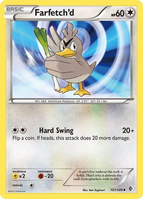 Farfetch'd - Reverse Holo