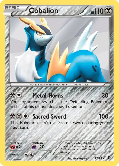 Cobalion - Holo