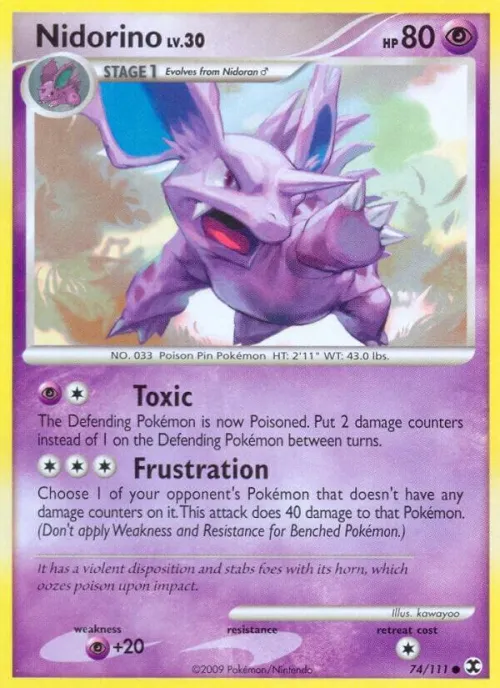 Nidorino - Reverse Holo
