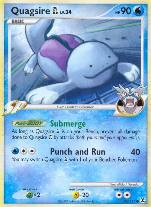 Quagsire GL - Reverse Holo