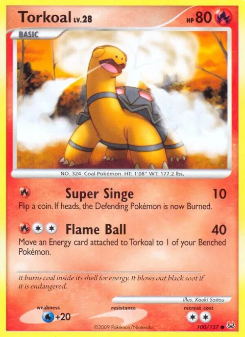 Torkoal - Reverse Holo