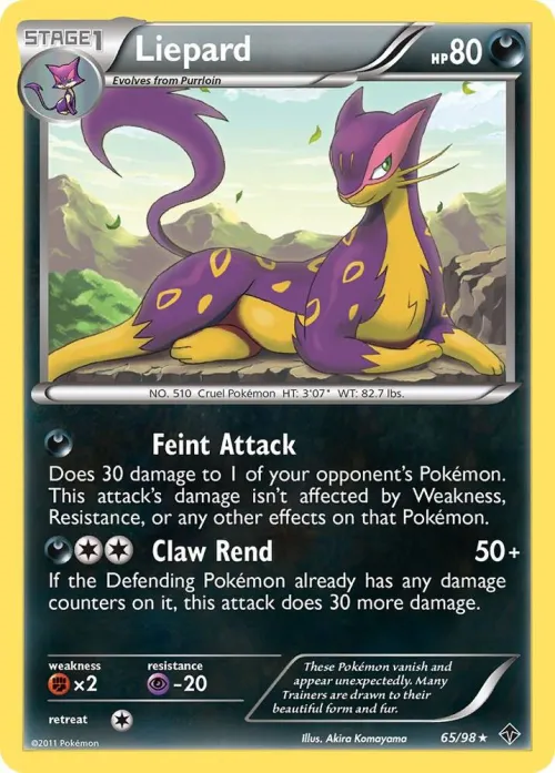 Liepard - Reverse Holo