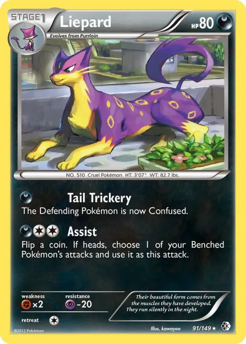 Liepard - Reverse Holo
