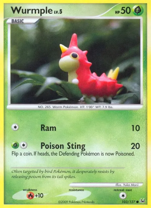 Wurmple - Reverse Holo