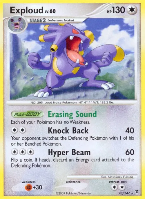 Exploud - Reverse Holo
