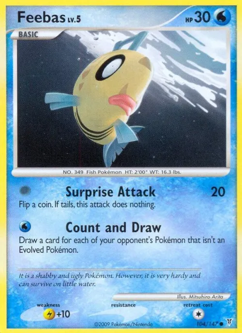 Feebas - Reverse Holo