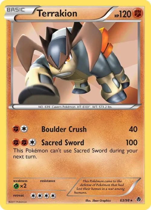 Terrakion - Holo