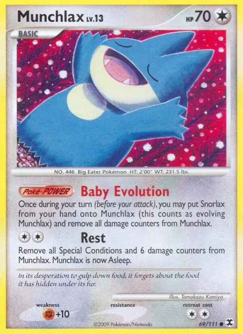 Munchlax (69) - Reverse Holo