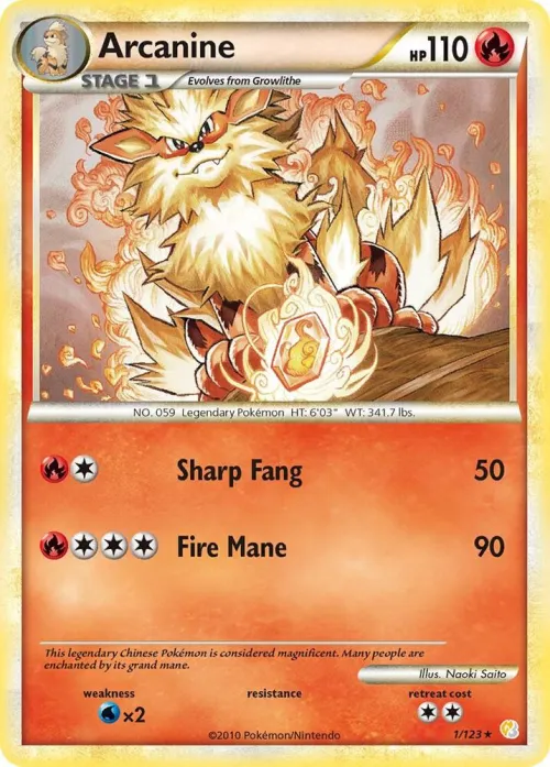 Arcanine - Holo