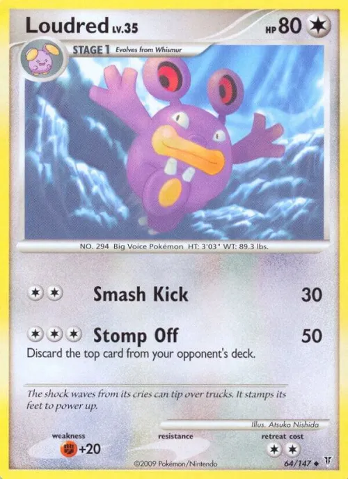 Loudred - Reverse Holo