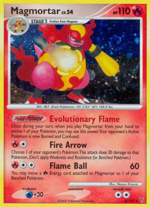 Magmortar - Holo