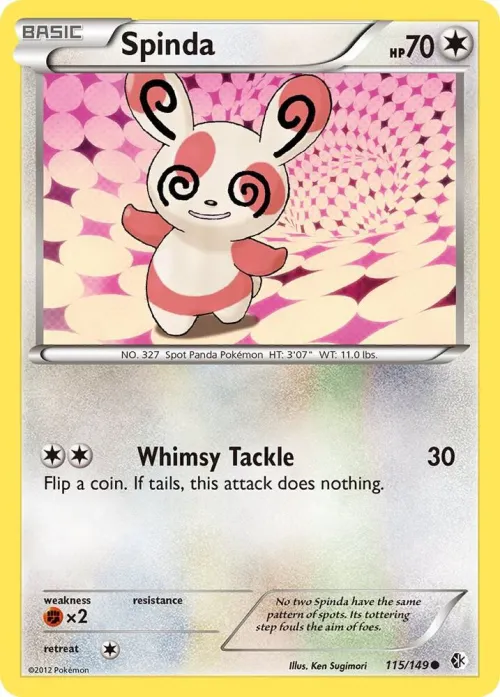 Spinda - Reverse Holo