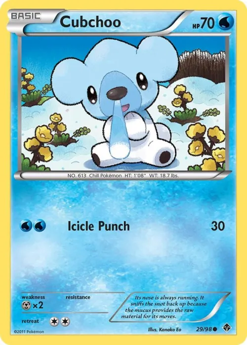 Cubchoo (29) - Reverse Holo
