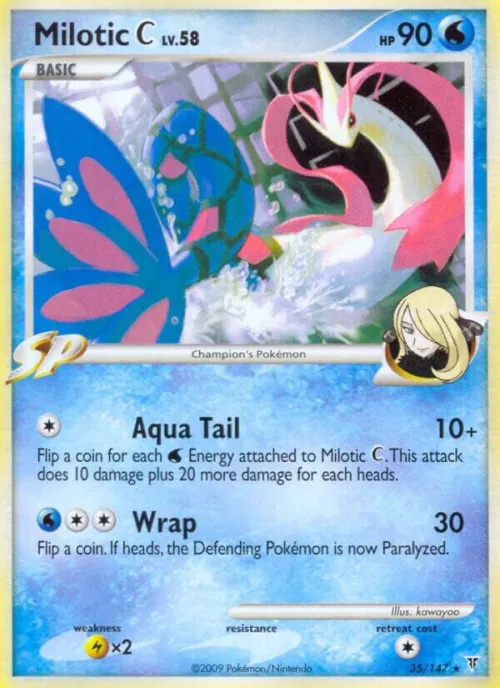 Milotic C - Reverse Holo