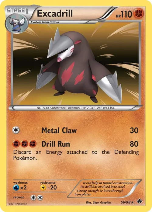 Excadrill (56) - Reverse Holo