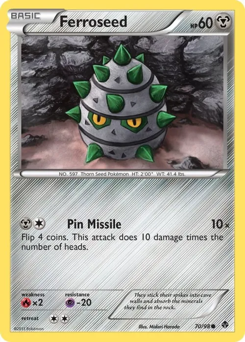 Ferroseed (70) - Reverse Holo