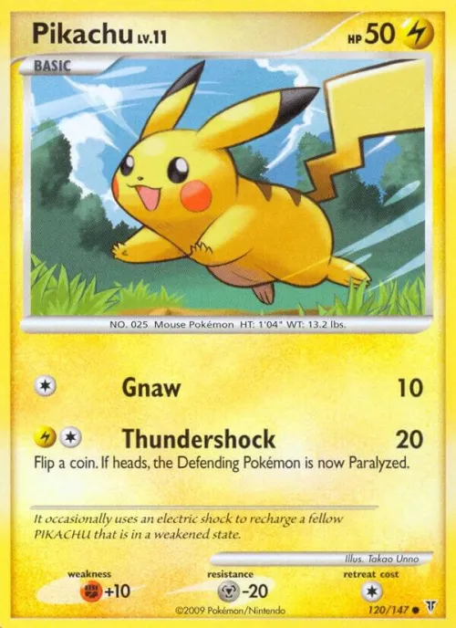 Pikachu - Reverse Holo