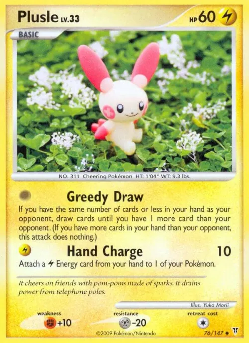 Plusle - Reverse Holo
