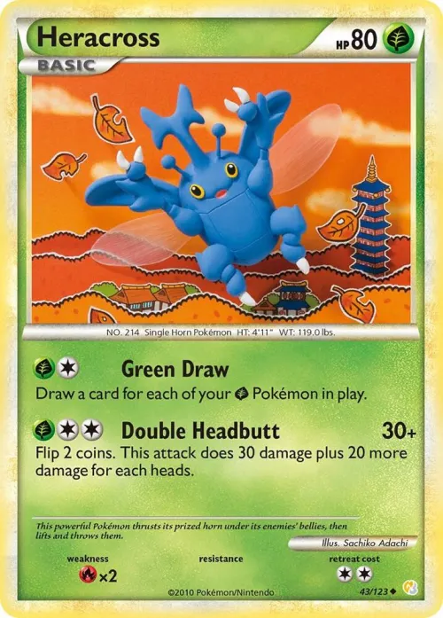 Heracross - Reverse Holo