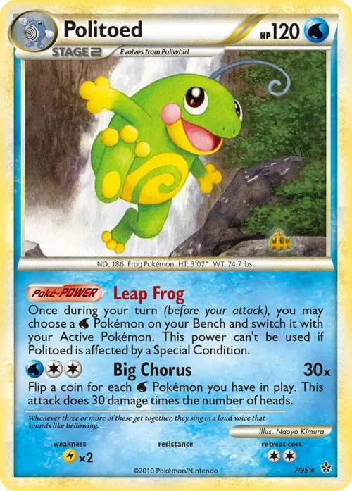 Politoed - Holo