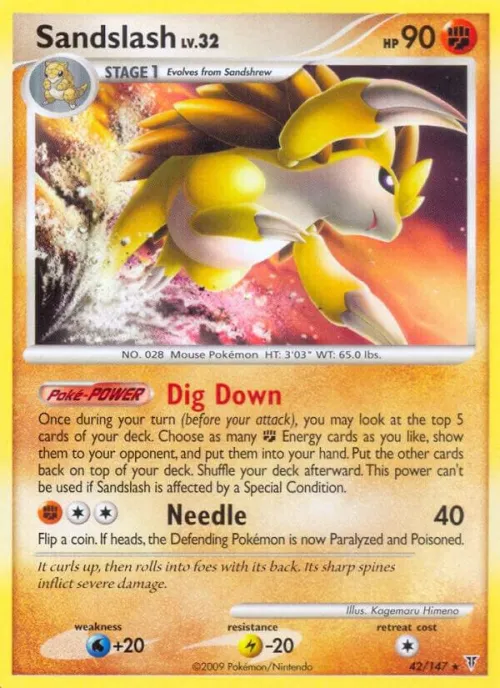 Sandslash - Reverse Holo