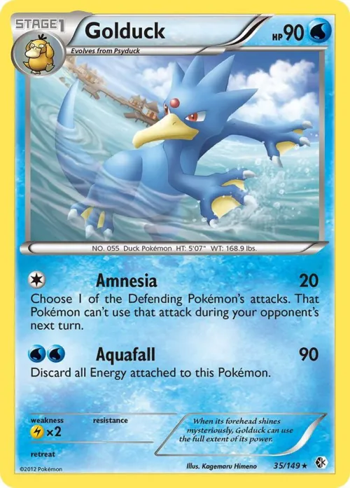 Golduck (35) - Reverse Holo