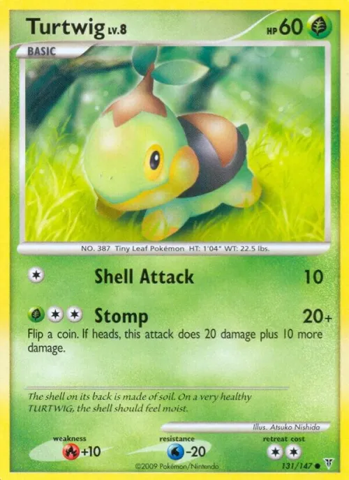 Turtwig - Reverse Holo