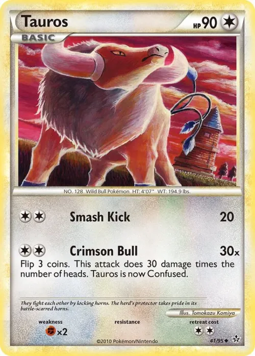 Tauros - Reverse Holo