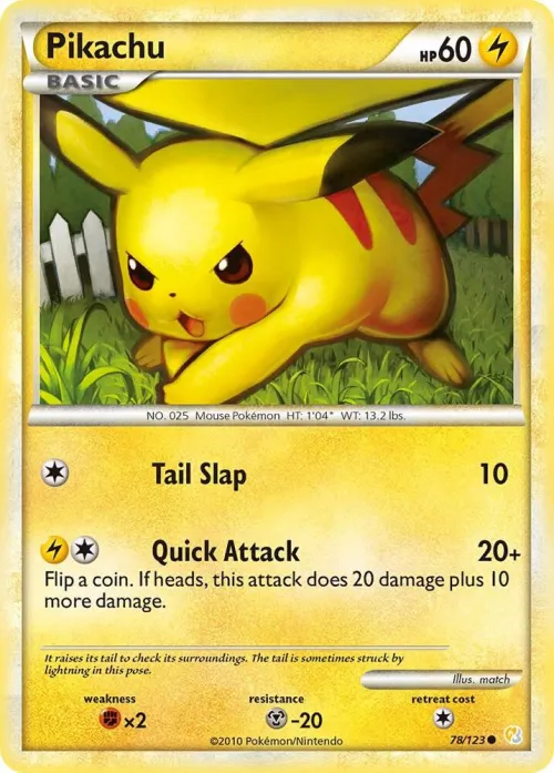 Pikachu - Reverse Holo