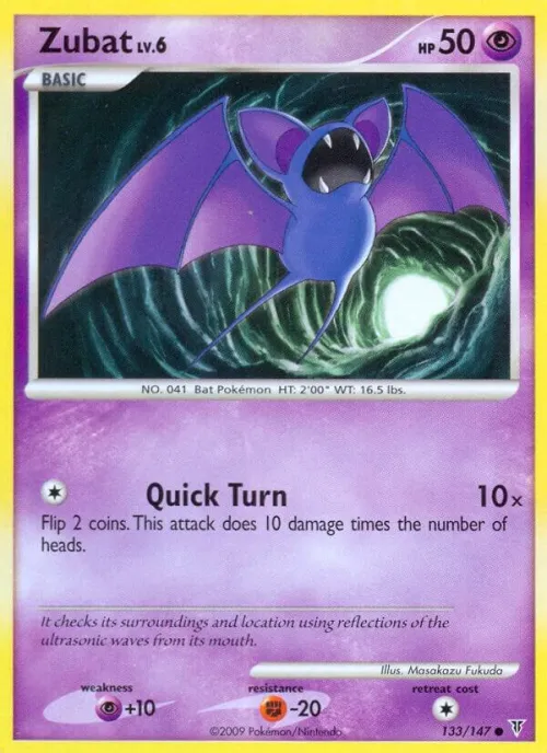 Zubat - Reverse Holo