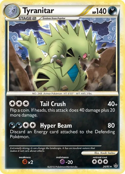 Tyranitar - Reverse Holo