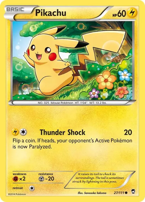 Pikachu - Reverse Holo